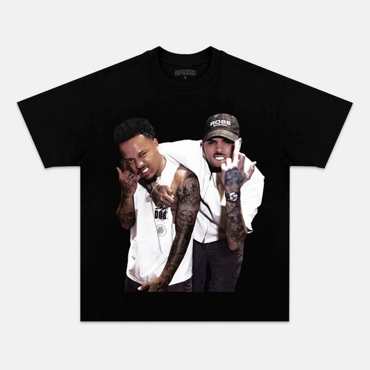 SHAD MOSS & CHRIS BROWN TEE