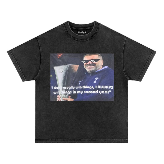 TOTTENHAM WIN THE EUROPA LEAGUE  TEE 1 - clothing by TeeHivey.com (Image 1)