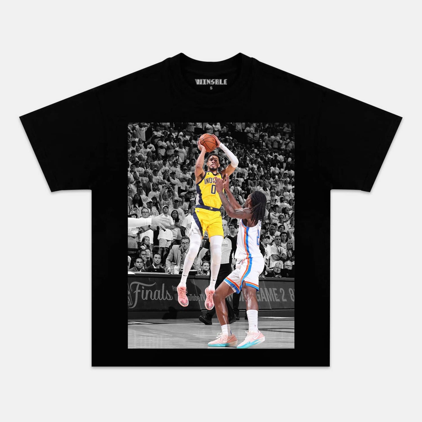 TYRESE HALLIBURTON V3 TEE Style001 - clothing by TeeHivey.com (Image 1)