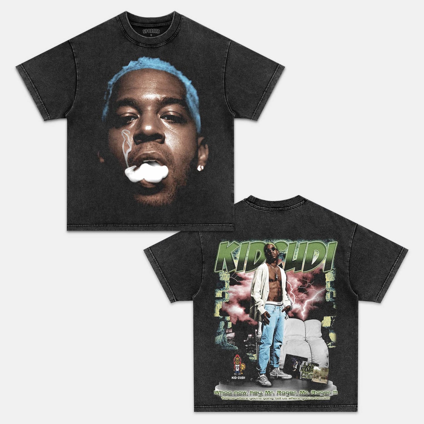 KID CUDI TEE Style001 - clothing by TeeHivey.com (Image 1)