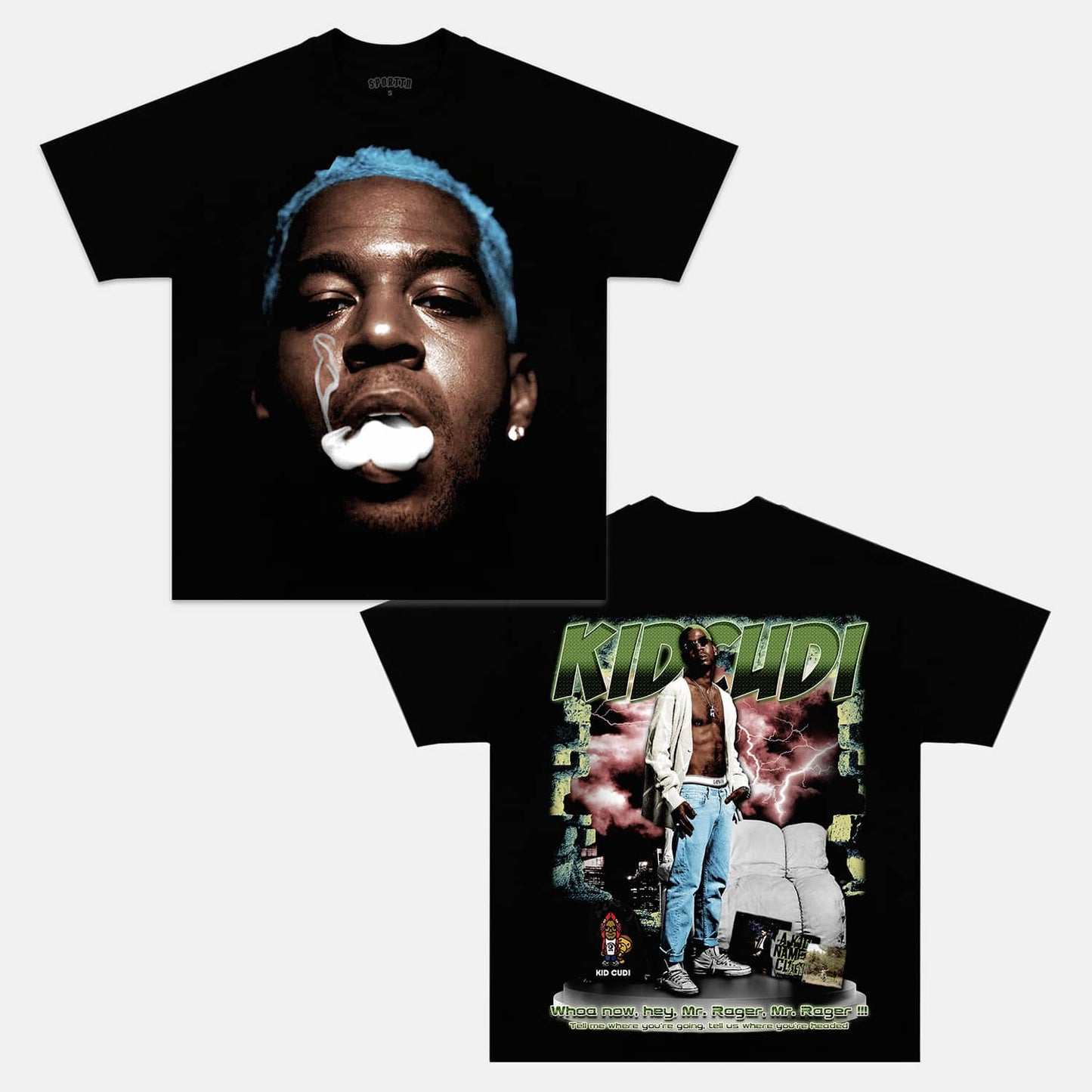 KID CUDI TEE Style001 - clothing by TeeHivey.com (Image 2)