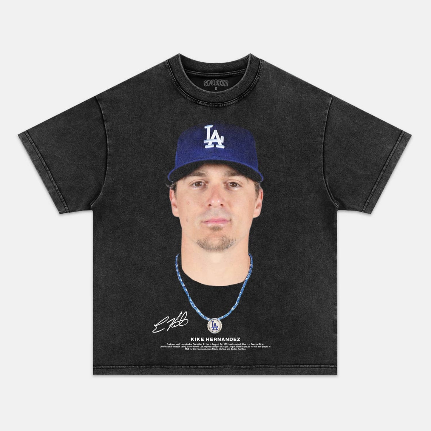 KIKE HERNANDEZ 2025 TEE Style001 - clothing by TeeHivey.com (Image 2)
