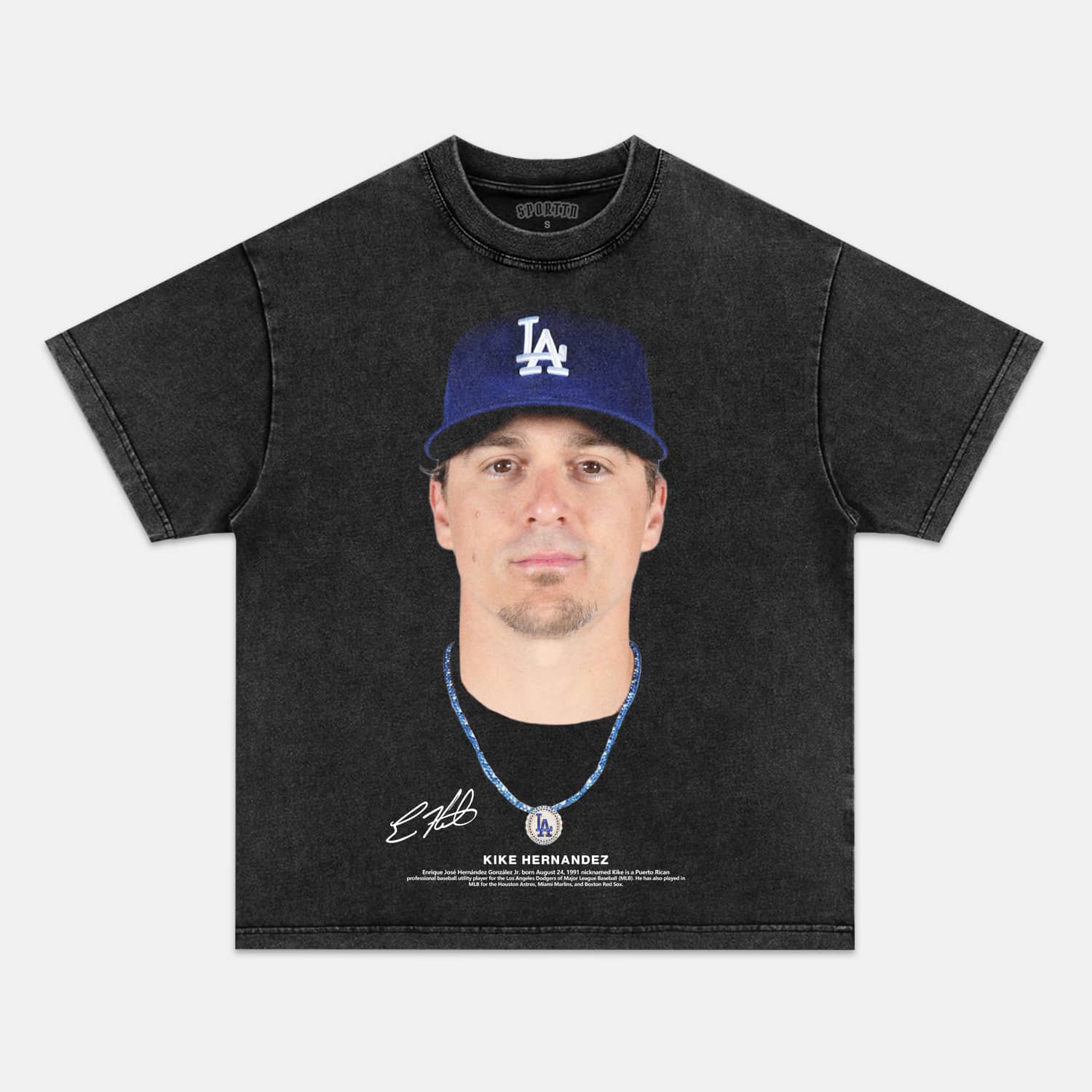 KIKE HERNANDEZ 2025 TEE Style001 - clothing by TeeHivey.com (Image 2)