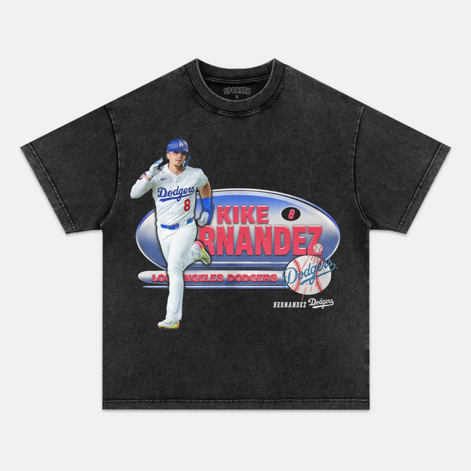 KIKE HERNANDEZ 2025 TEE - clothing by TeeHivey.com (Image 2)