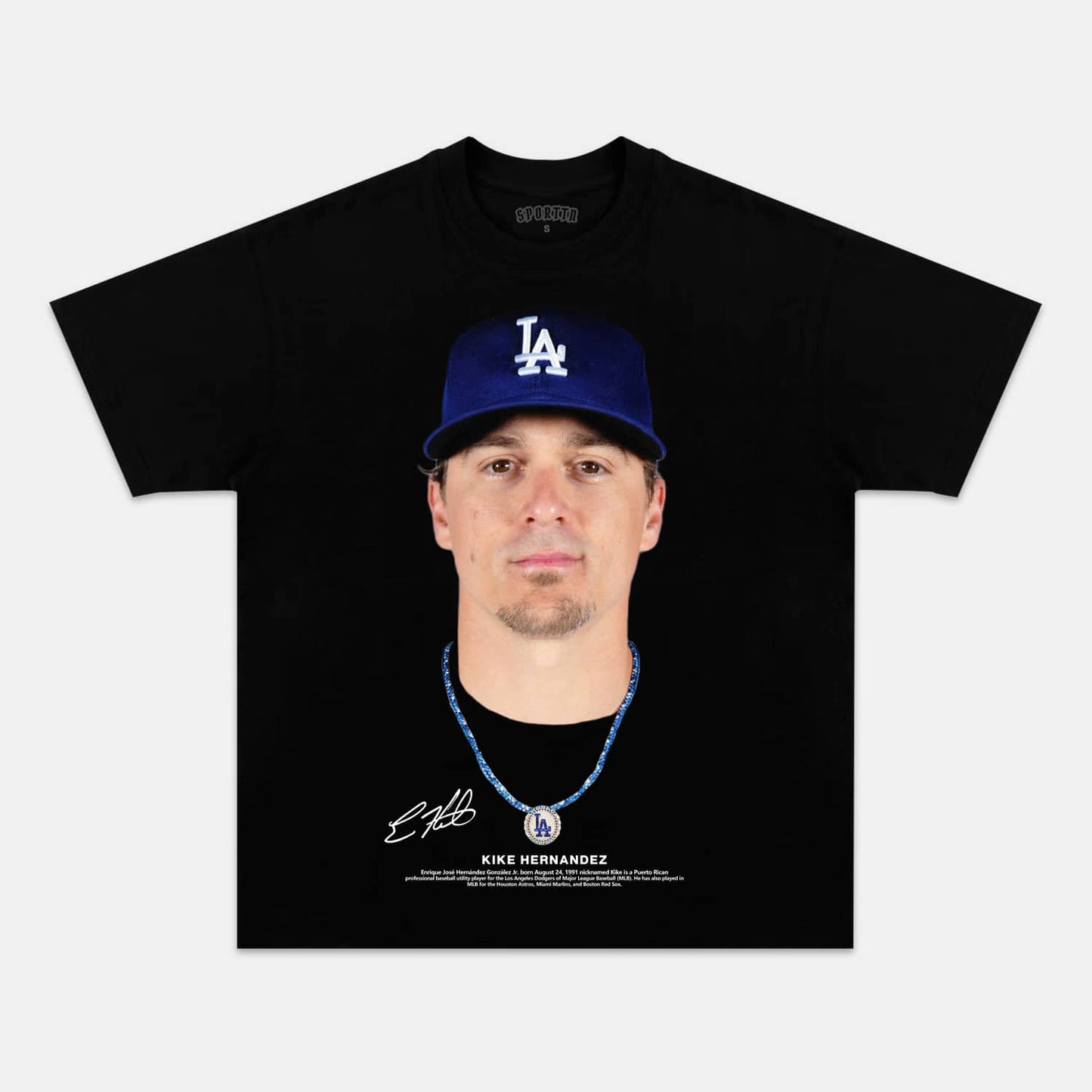 KIKE HERNANDEZ 2025 TEE Style001 - clothing by TeeHivey.com (Image 1)
