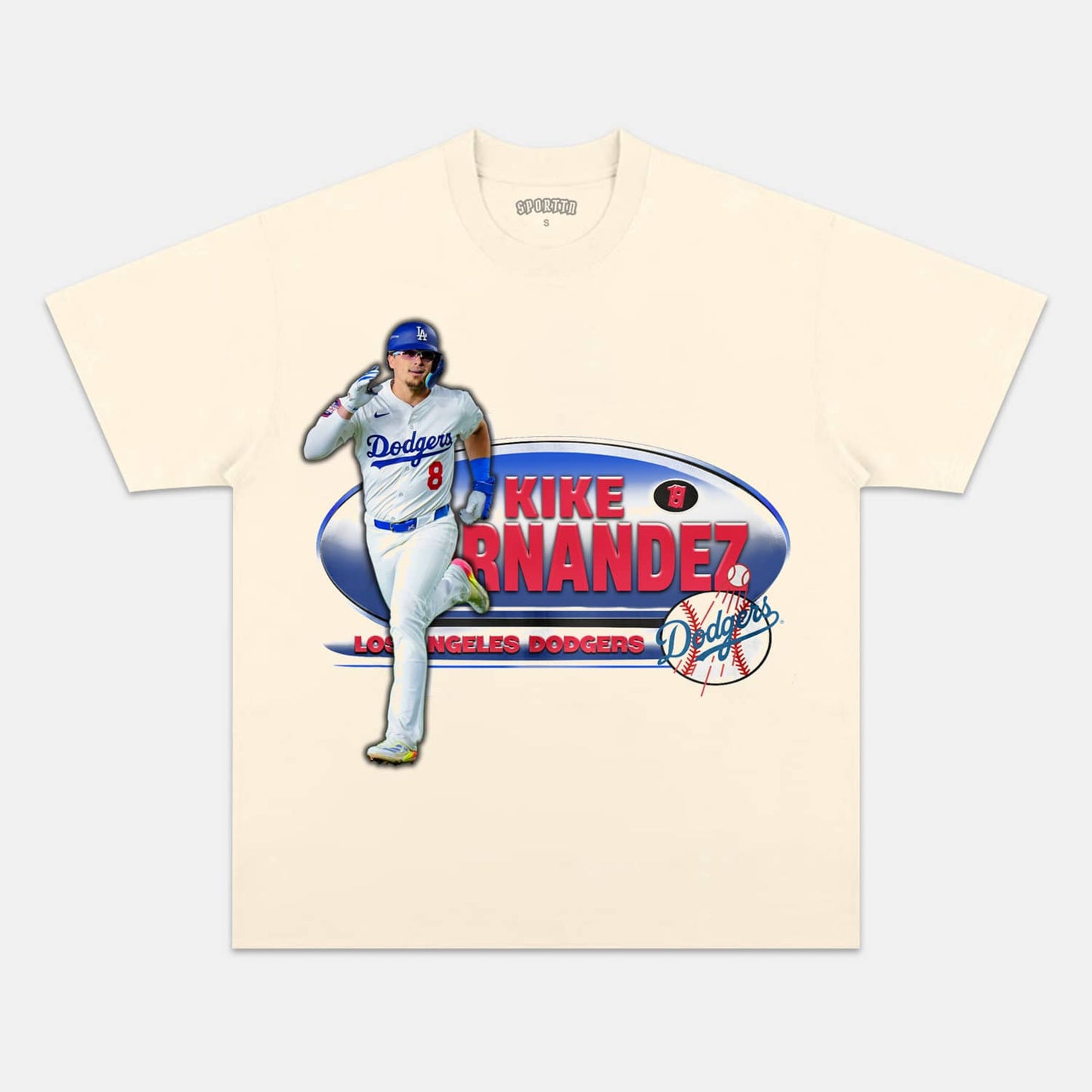 KIKE HERNANDEZ 2025 TEE - clothing by TeeHivey.com (Image 3)