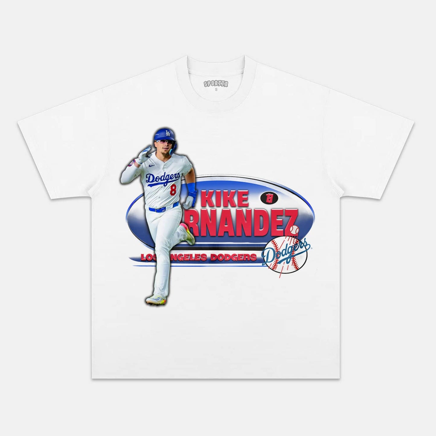 KIKE HERNANDEZ 2025 TEE - clothing by TeeHivey.com (Image 4)