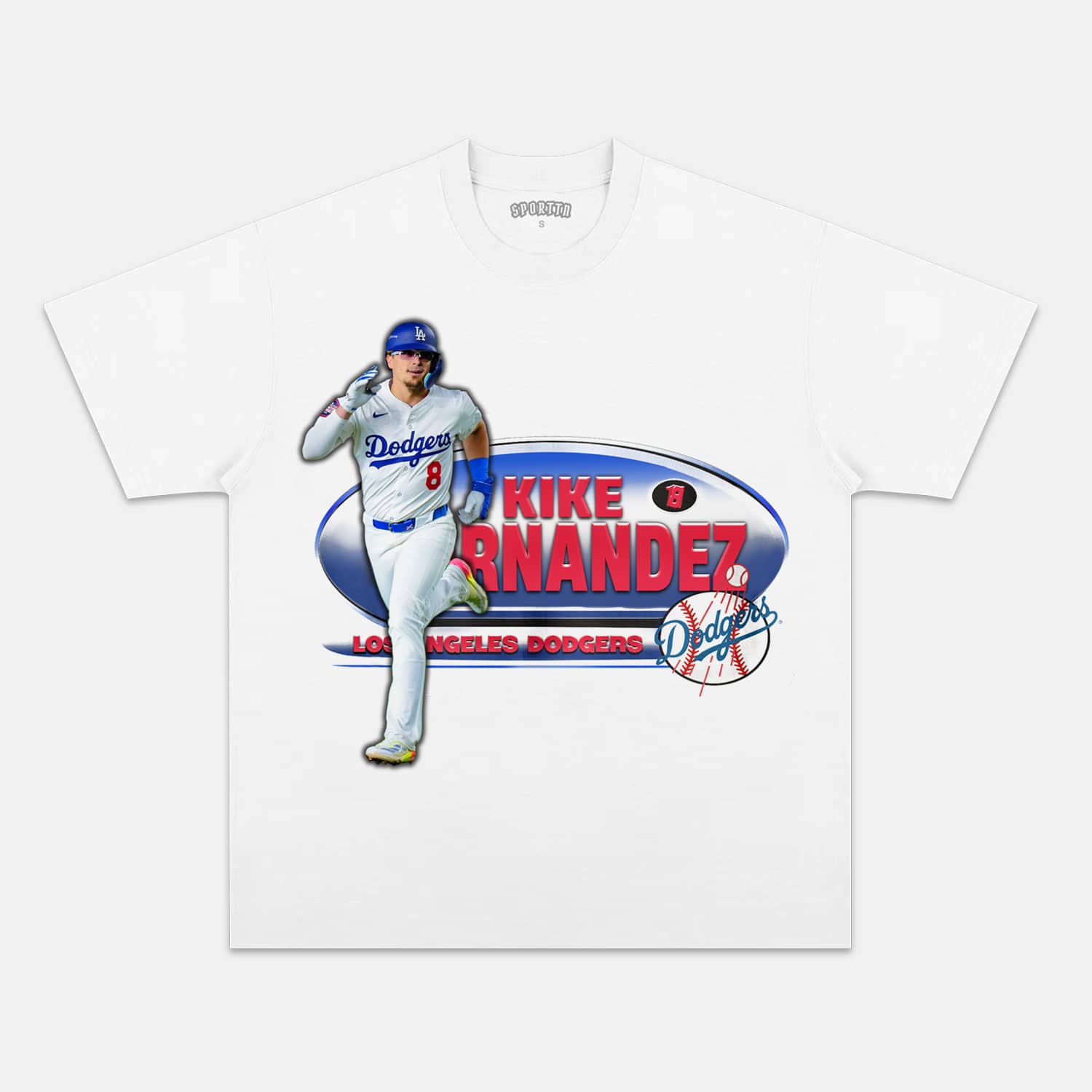 KIKE HERNANDEZ 2025 TEE - clothing by TeeHivey.com (Image 4)