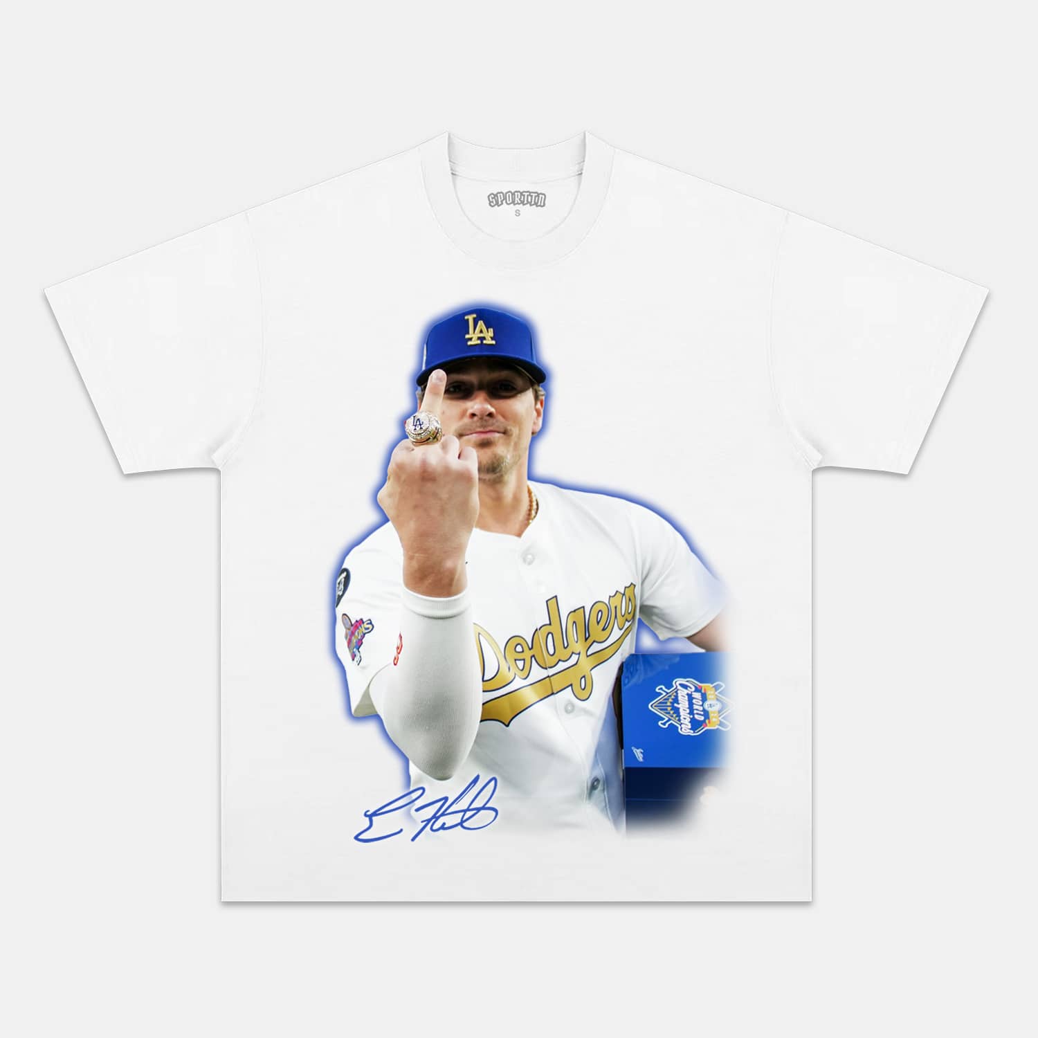 KIKE HERNANDEZ 2025 V2 TEE - clothing by TeeHivey.com (Image 4)