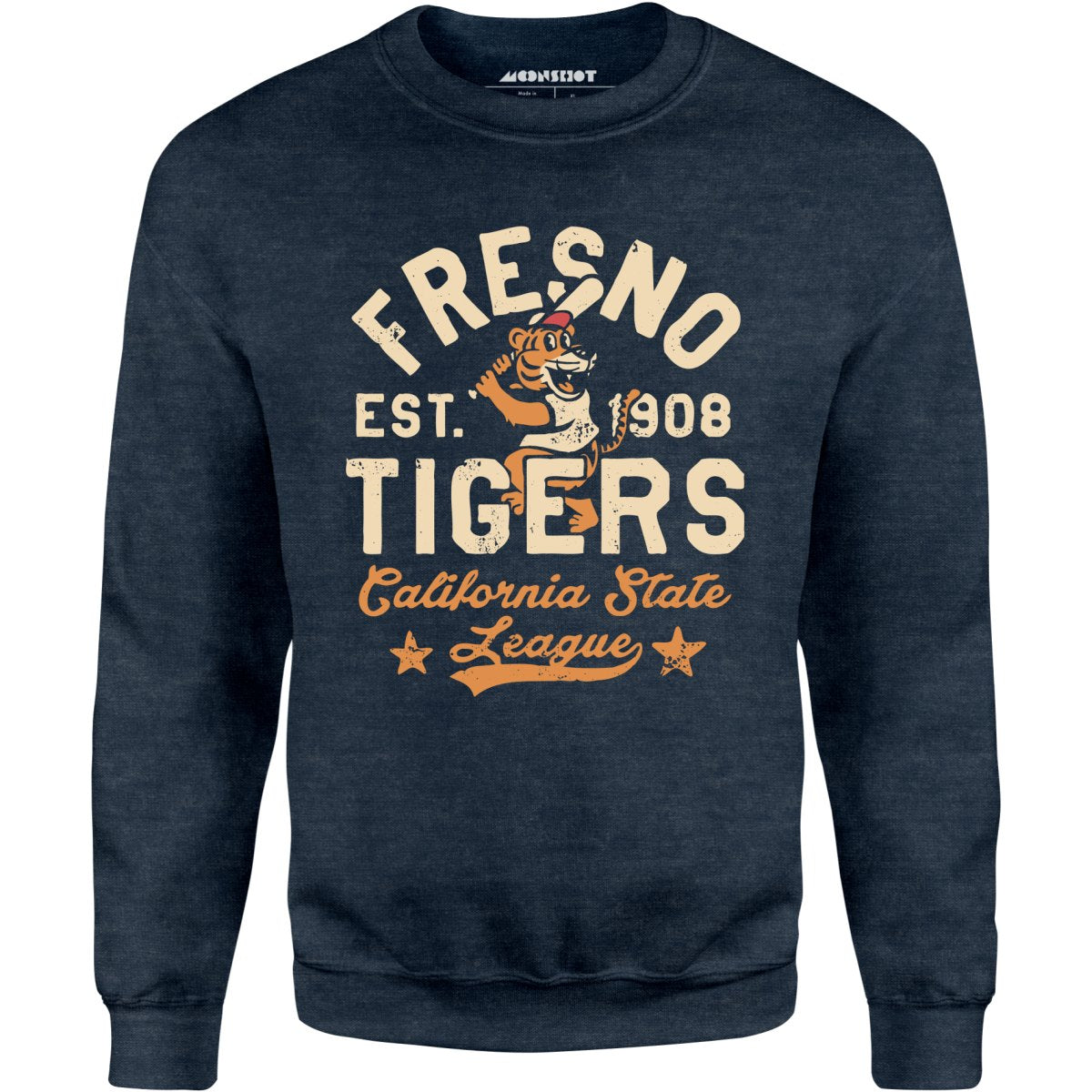 Fresno Tigers - California - Vintage Defunct Baseball Teams - Unisex Sweatshirt