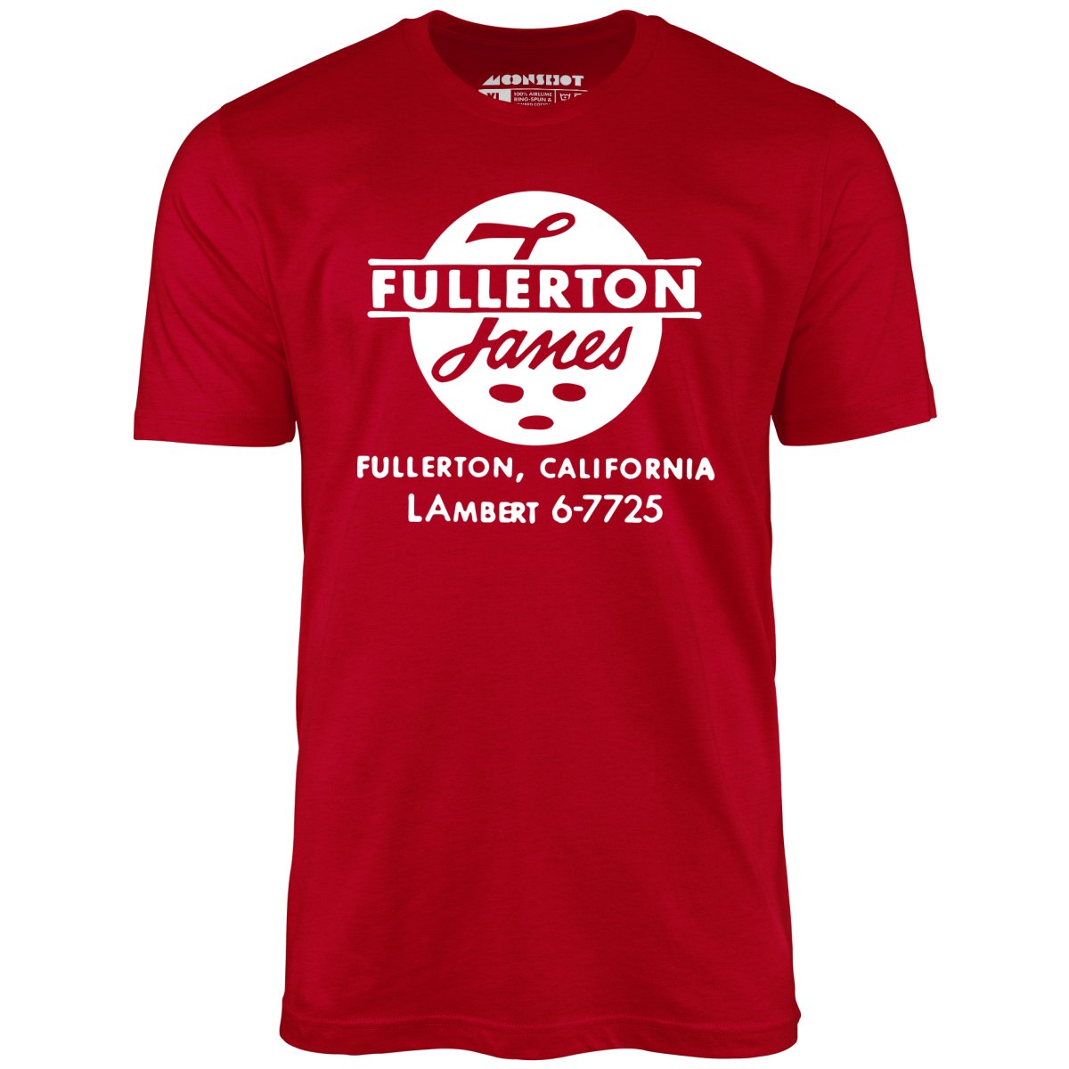 Fullerton Lanes - Fullerton, CA - Vintage Bowling Alley - Unisex T-Shirt