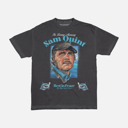 In Memory of Sam Quint Jaws Graphic Tee