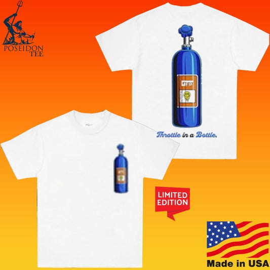 Gabe Farrell Productions Throttle In A Bottle T-shirt