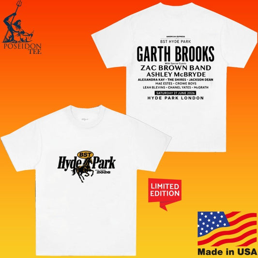 Garth Brooks Bst Hyde Park 2026 T-shirt