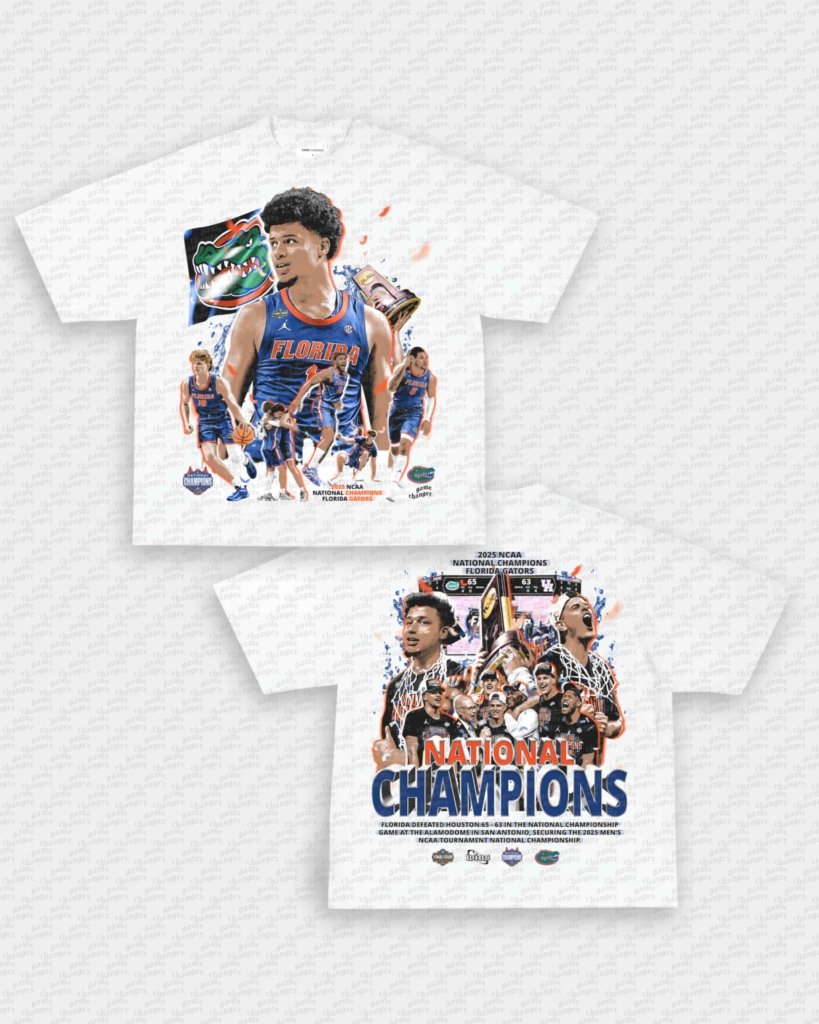 GATORS NATIONAL CHAMPS TEE - [DS]