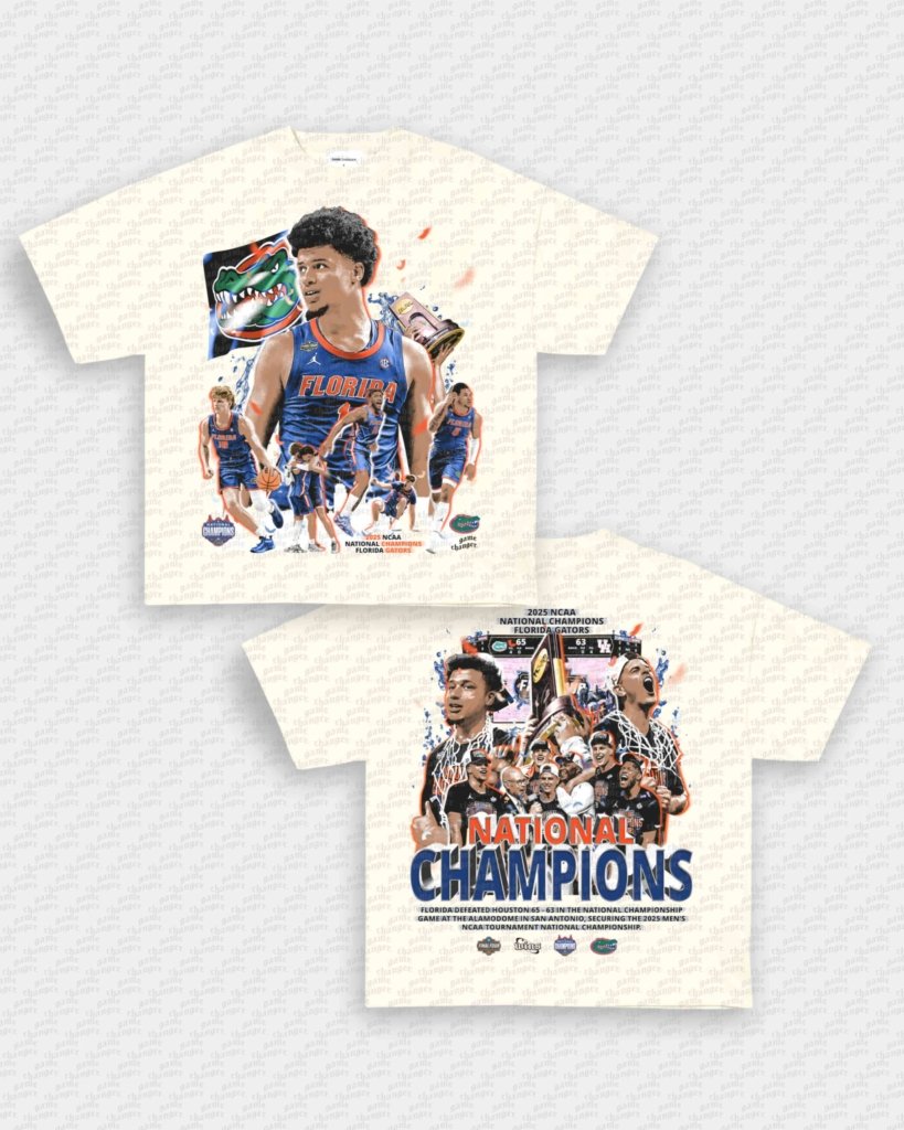 GATORS NATIONAL CHAMPS TEE - [DS]