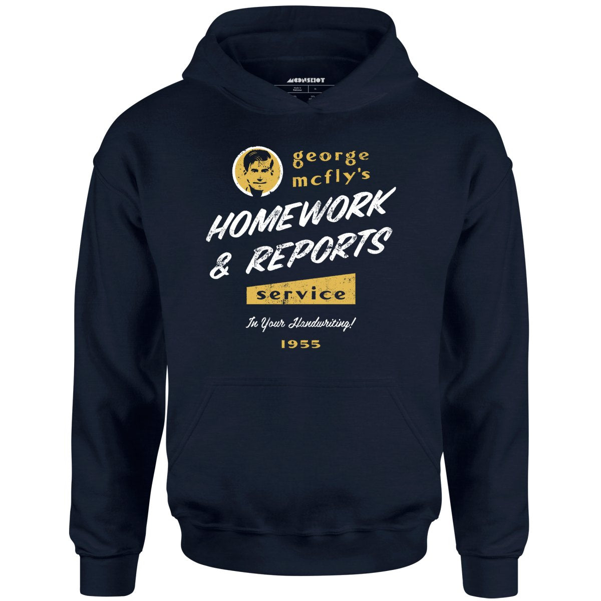 George McFly's Homework & Reports Service - Unisex Hoodie