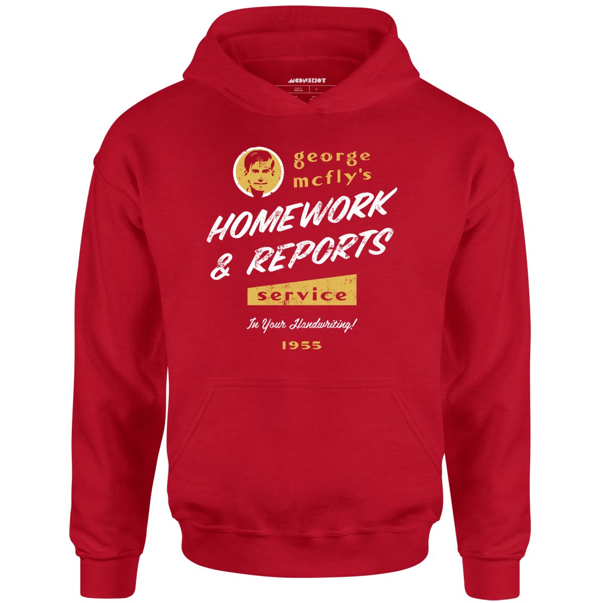George McFly's Homework & Reports Service - Unisex Hoodie