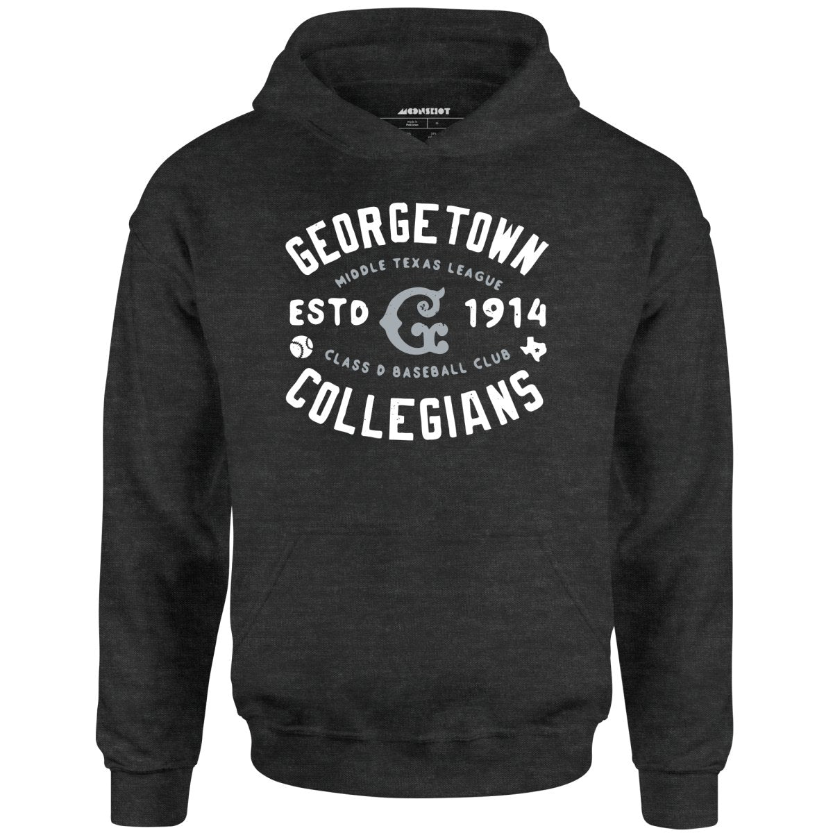 Georgetown Collegians - Texas - Vintage Defunct Baseball Teams - Unisex Hoodie