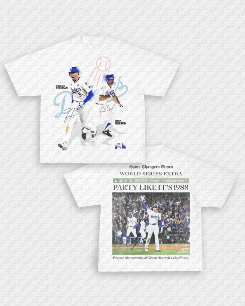 GIBBY MEET FREDDIE TEE - [DS]