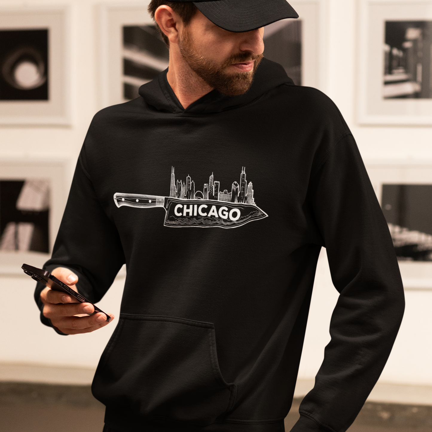Chicago Knife Unisex Hoodie