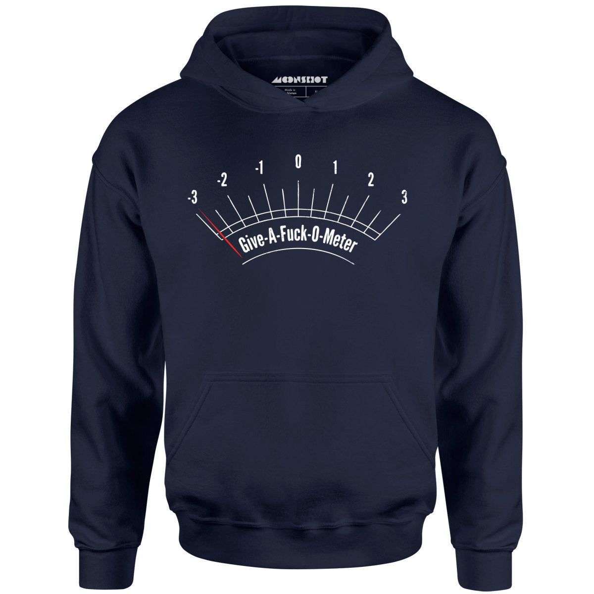Give-a-fuck-o-meter - Unisex Hoodie