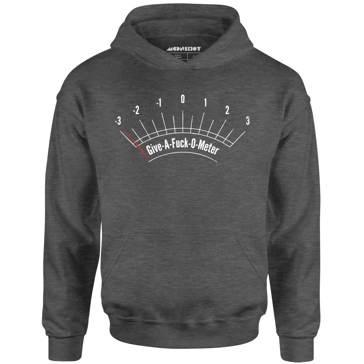 Give-a-fuck-o-meter - Unisex Hoodie