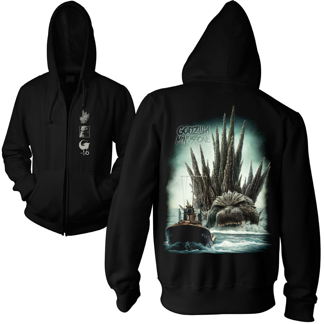 GODZILLA MINUS ONE: THE CHASE - ZIP UP HOODIE