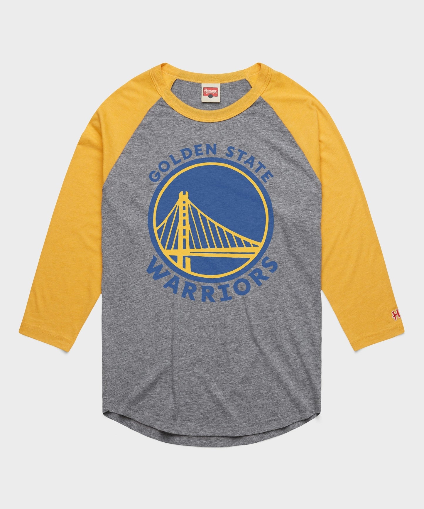 Golden State Warriors Logo Raglan