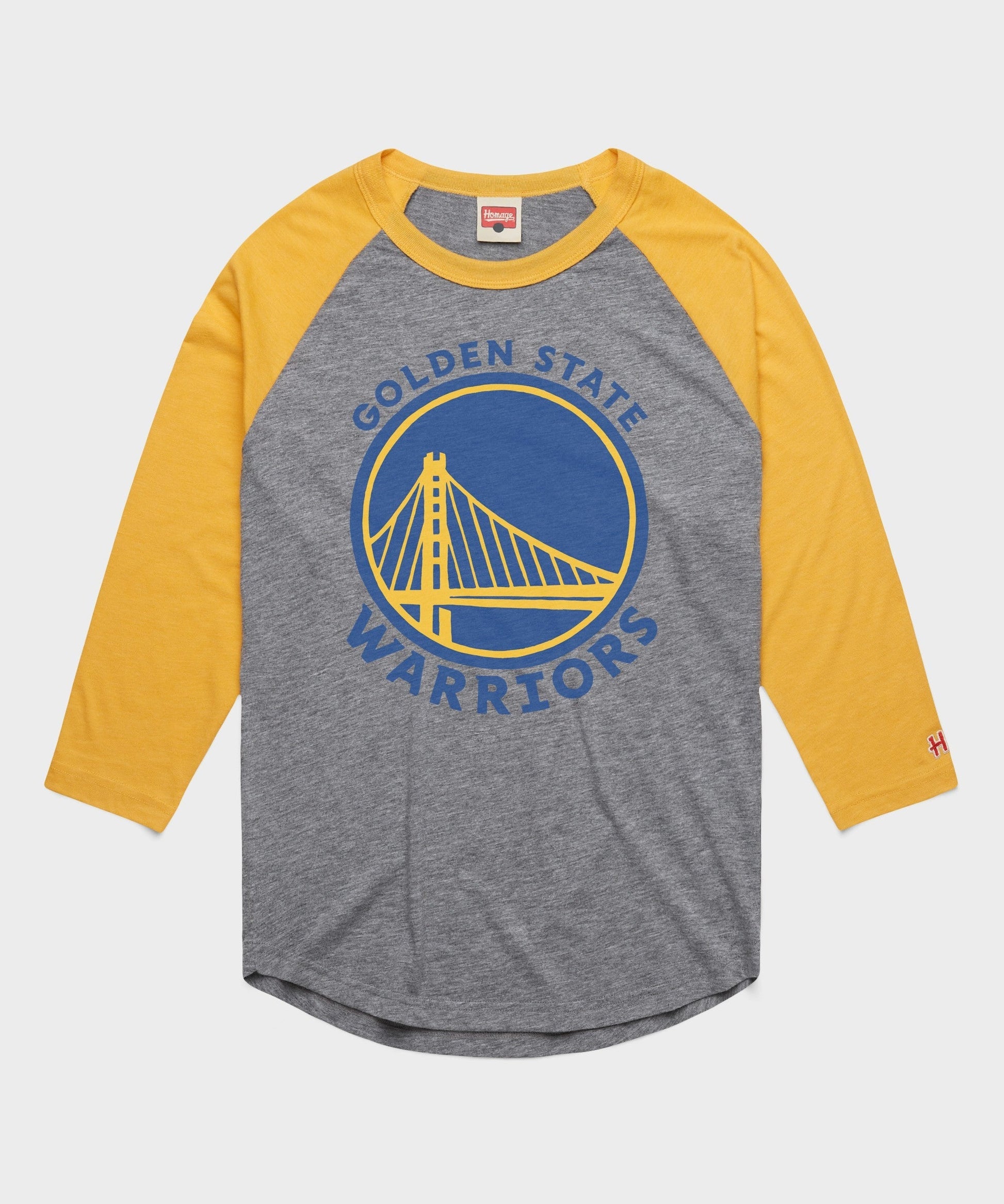 Golden State Warriors Logo Raglan