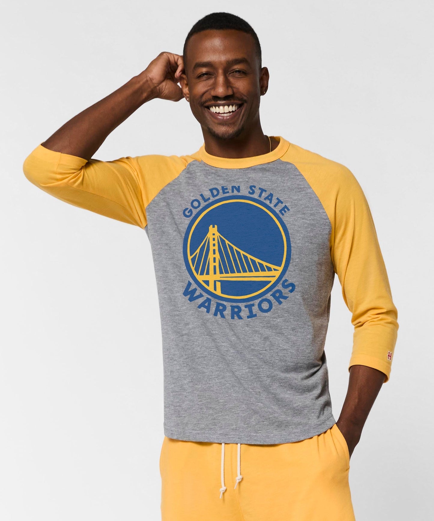 Golden State Warriors Logo Raglan