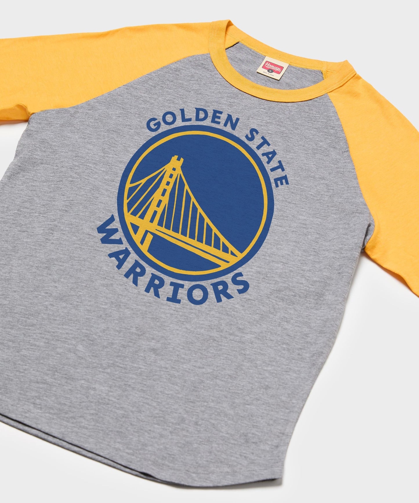 Golden State Warriors Logo Raglan