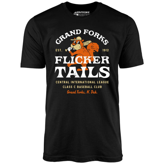 Grand Forks Flickertails - North Dakota - Vintage Defunct Baseball Teams - Unisex T-Shirt