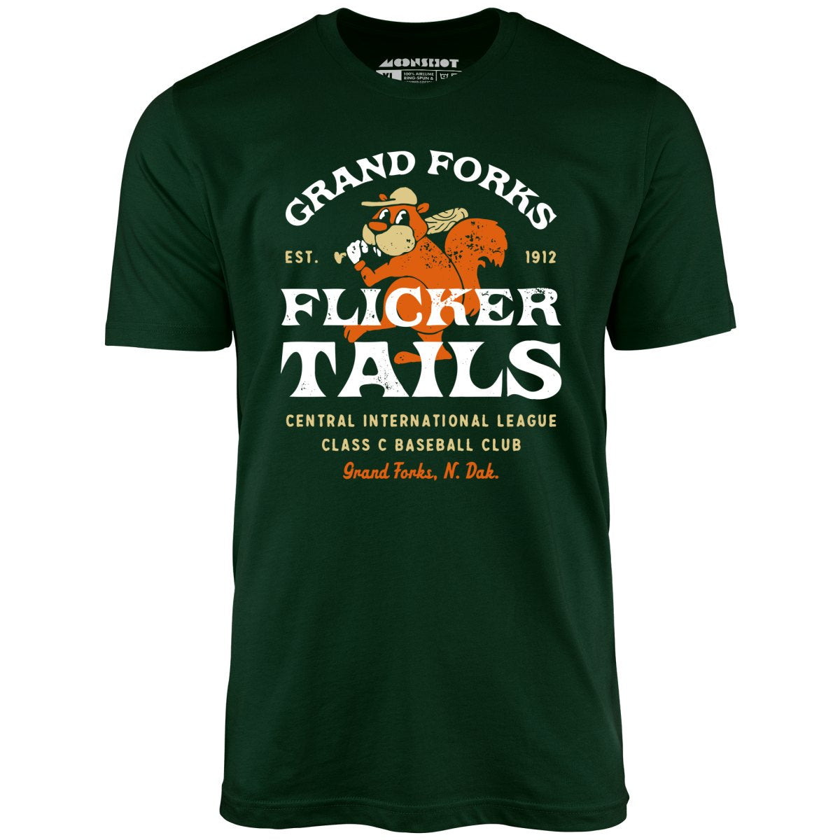 Grand Forks Flickertails - North Dakota - Vintage Defunct Baseball Teams - Unisex T-Shirt