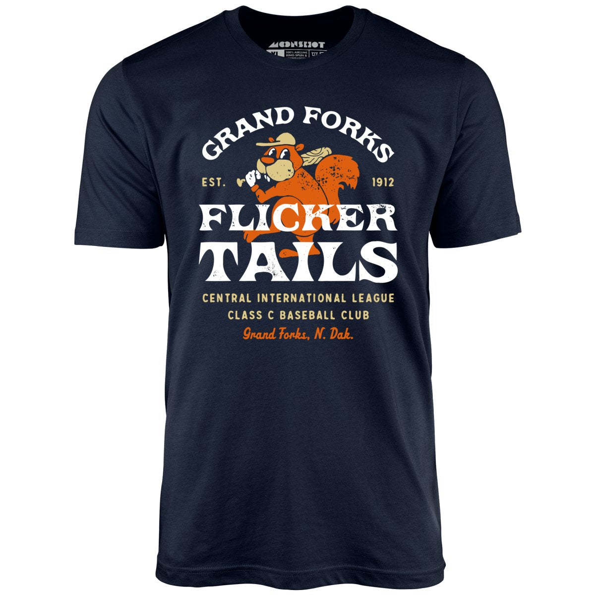 Grand Forks Flickertails - North Dakota - Vintage Defunct Baseball Teams - Unisex T-Shirt