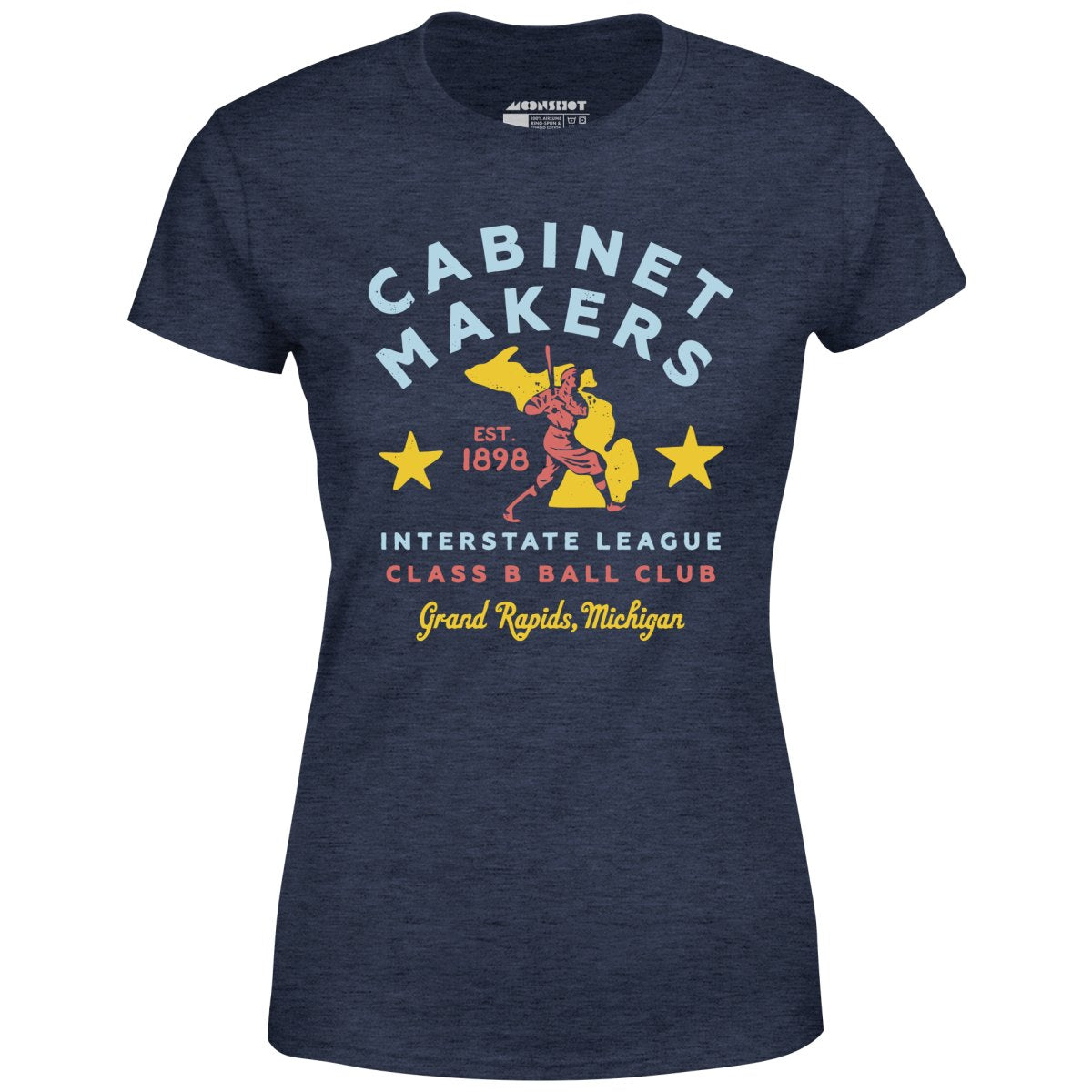 Grand Rapids Cabinet Makers - Michigan - Vintage Defunct Baseball Teams - Women's T-Shirt