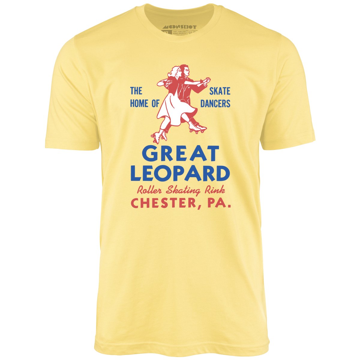 Great Leopard Roller Skating Rink - Chester, PA - Vintage Roller Rink - Unisex T-Shirt