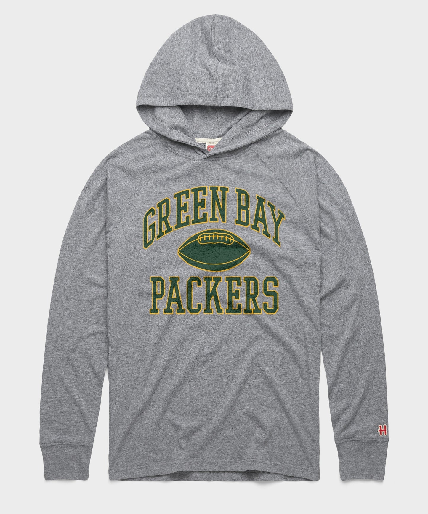 Green Bay Packers Gridiron Lightweight Hoodie
