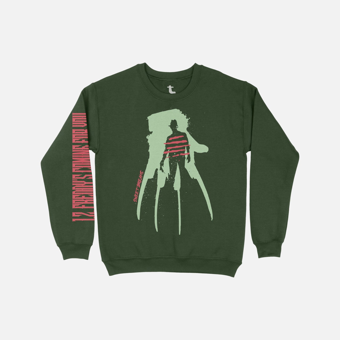 1 2 Freddy's Coming for You Horror Movie Sweatshirt