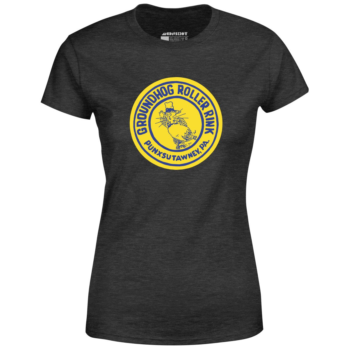 Groundhog Roller Rink - Punxsutawney, PA - Vintage Roller Rink - Women's T-Shirt