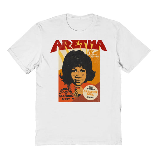 Aretha Franklin Aretha and Revue Mens T Shirt White - clothing by TeeHivey.com