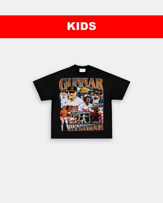 GUNNAR HENDERSON - KIDS TEE - clothing by TeeHivey.com (Image 1)