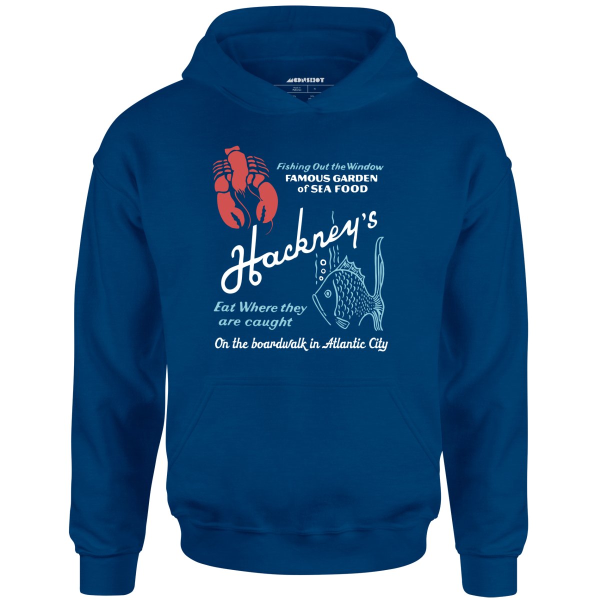 Hackney's - Atlantic City, NJ - Vintage Restaurant - Unisex Hoodie