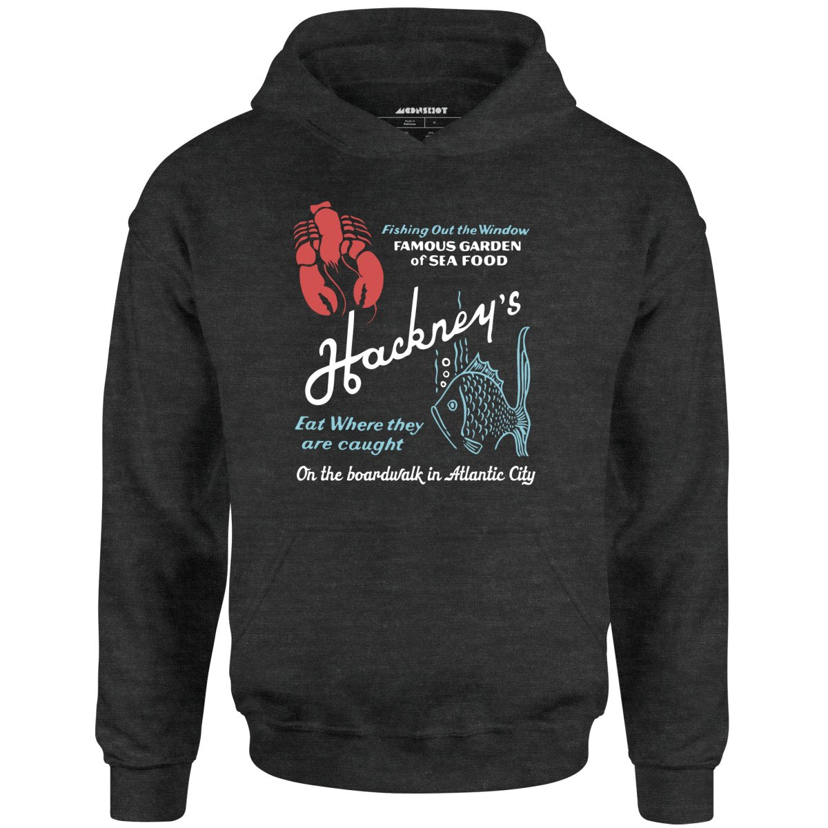 Hackney's - Atlantic City, NJ - Vintage Restaurant - Unisex Hoodie