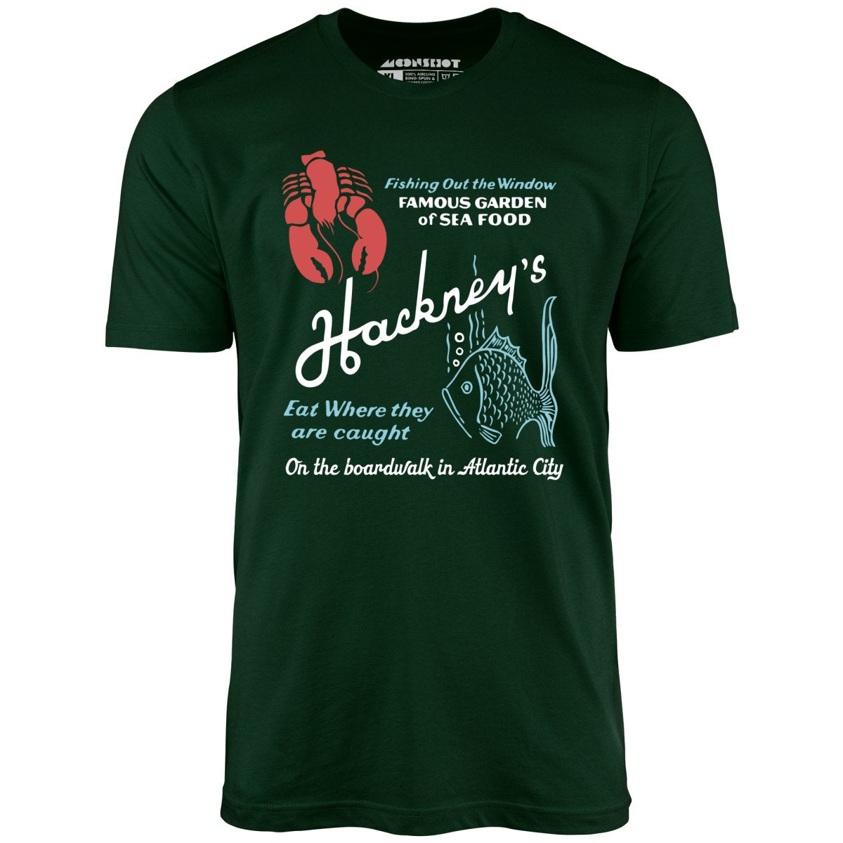 Hackney's - Atlantic City, NJ - Vintage Restaurant - Unisex T-Shirt