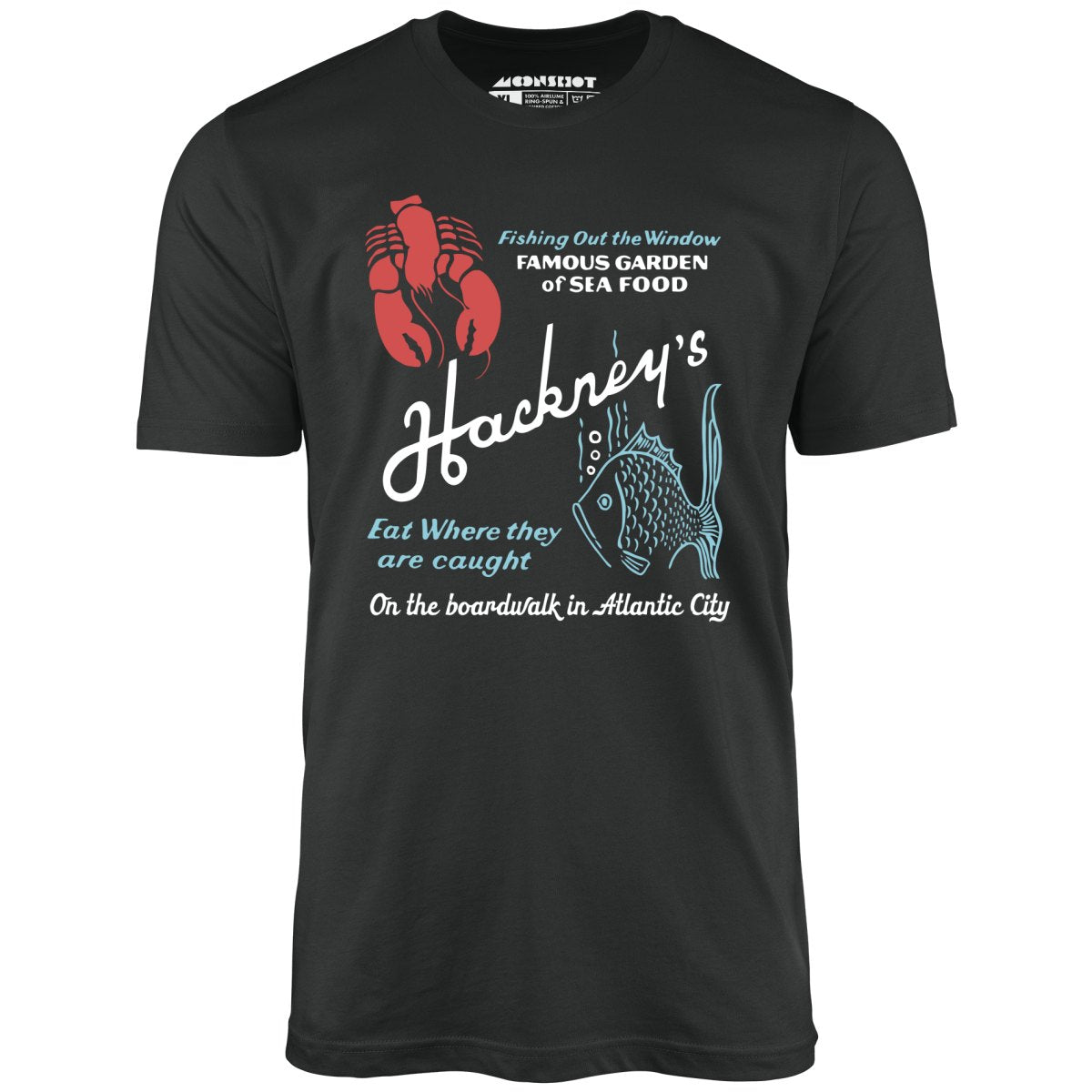 Hackney's - Atlantic City, NJ - Vintage Restaurant - Unisex T-Shirt