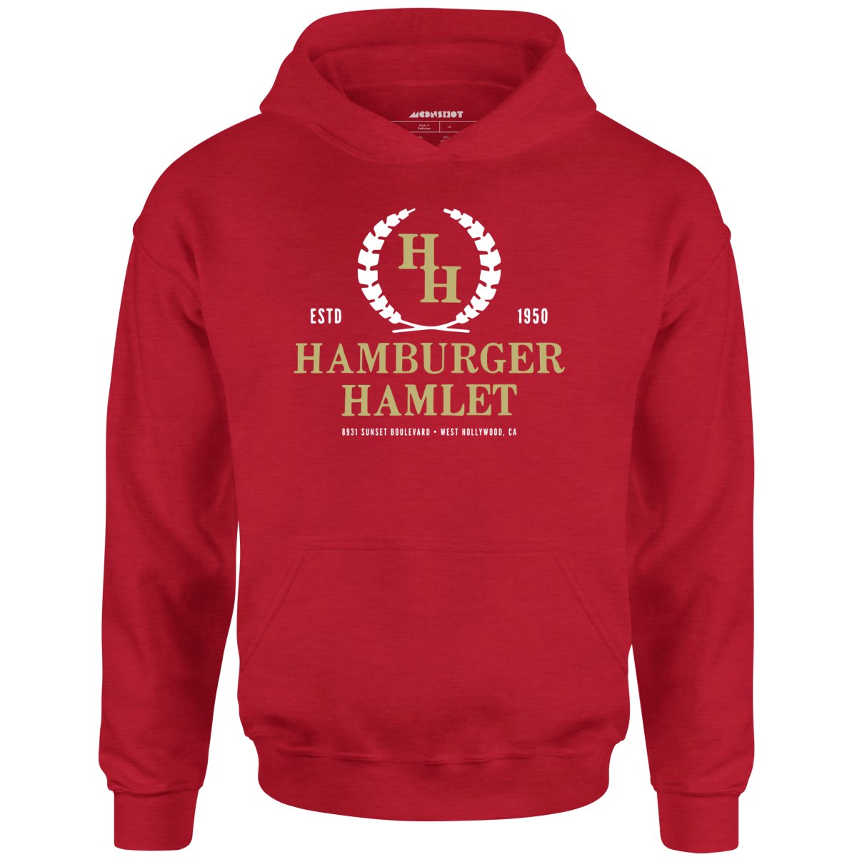 Hamburger Hamlet - West Hollywood, CA - Vintage Restaurant - Unisex Hoodie