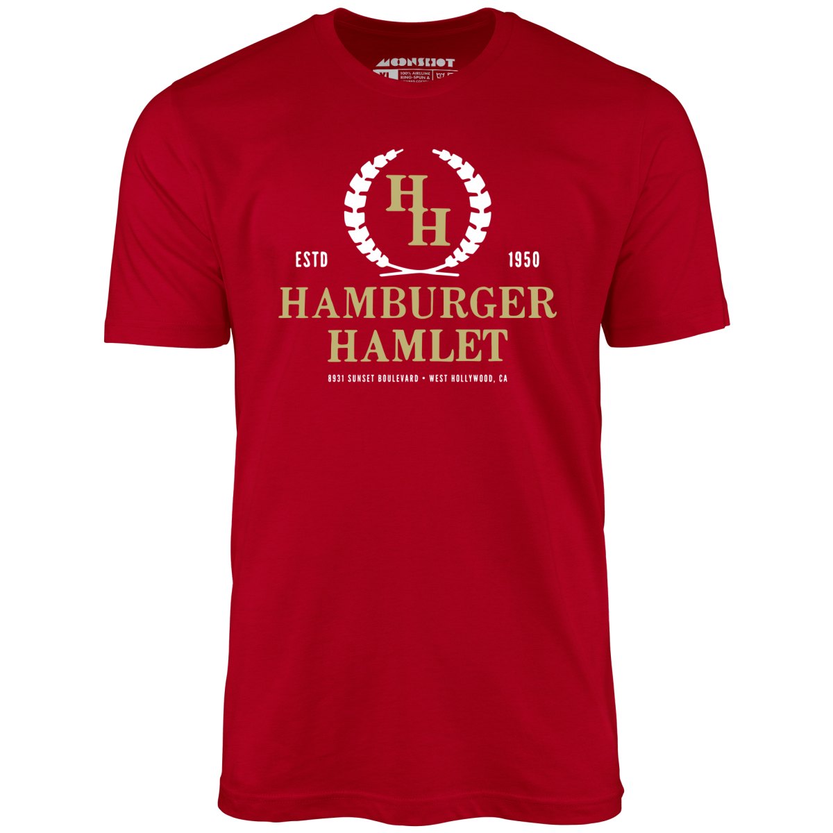 Hamburger Hamlet - West Hollywood, CA - Vintage Restaurant - Unisex T-Shirt