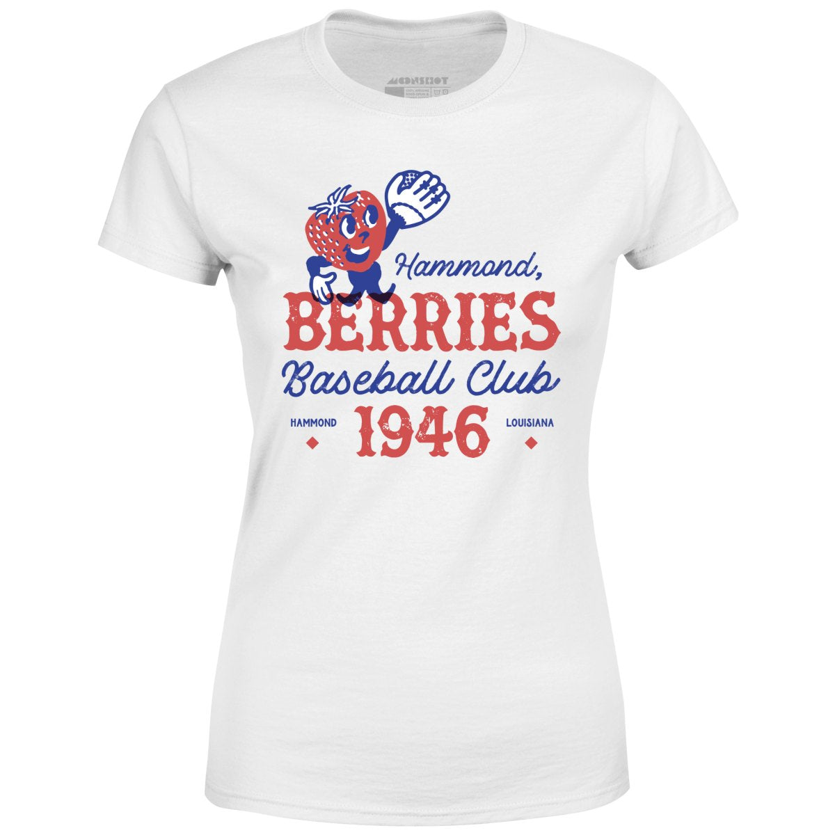Hammond Berries - Louisiana - Vintage Defunct Baseball Teams - Women's T-Shirt