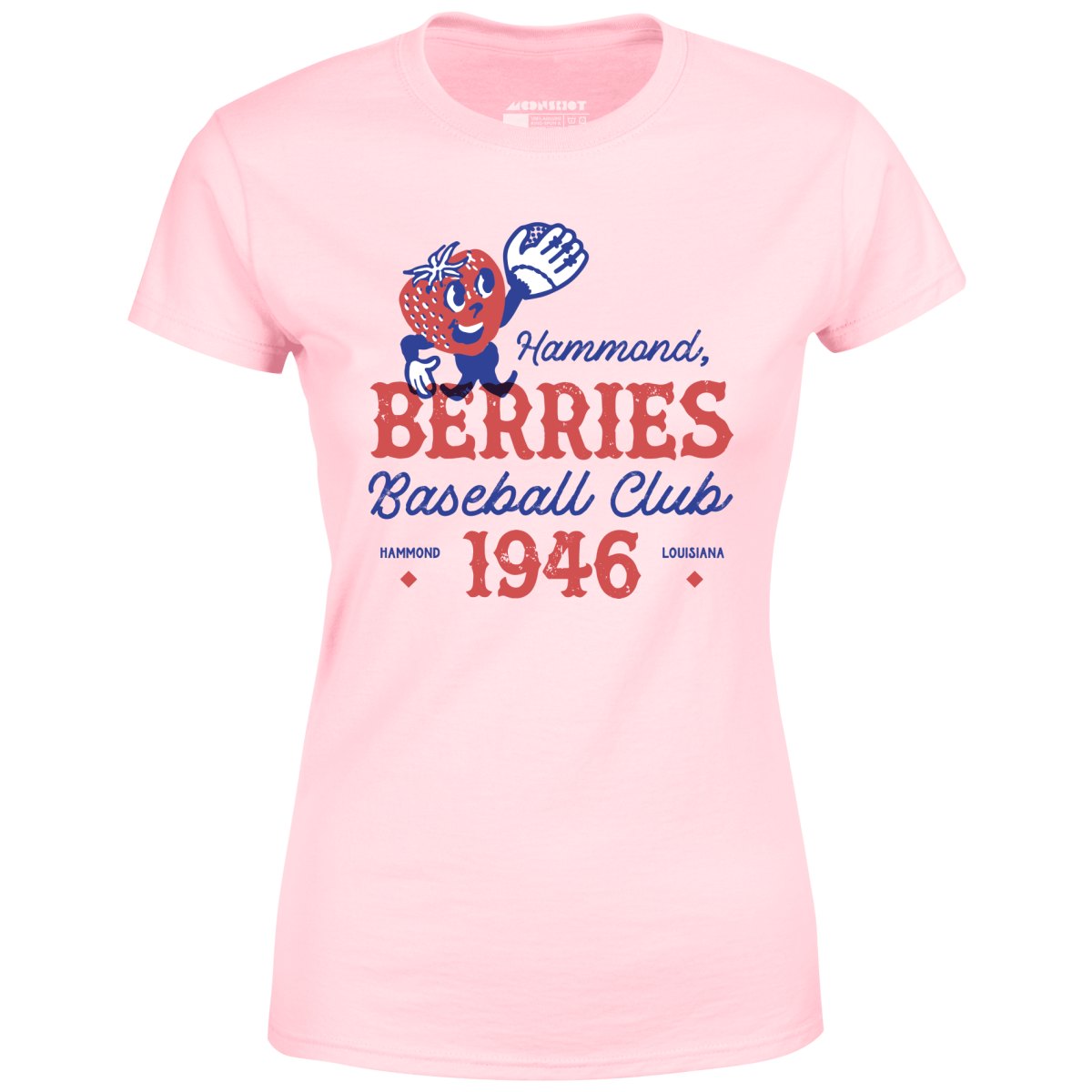 Hammond Berries - Louisiana - Vintage Defunct Baseball Teams - Women's T-Shirt
